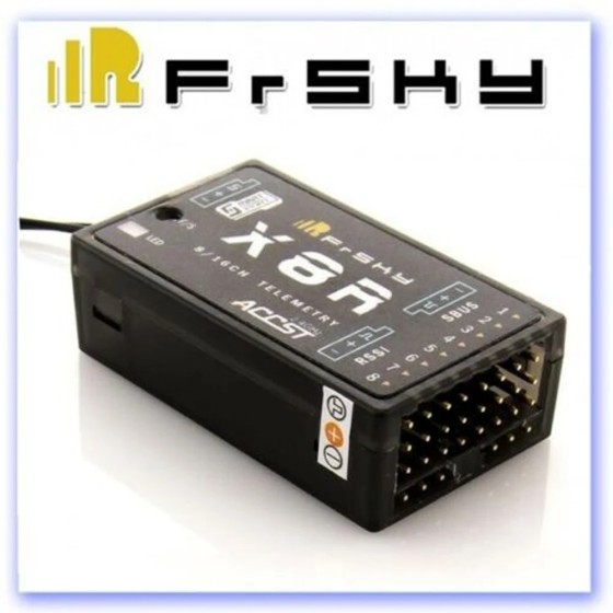 FrSky X8R 2.4G 16CH SBUS Full Duplex Telemetry Receiver for Taranis X9D X9D PLUS- PCB RC Airplane FPV Racing Drone Transmitter